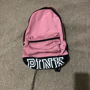 PINK by Victoria Secret Backpack in pink and Black